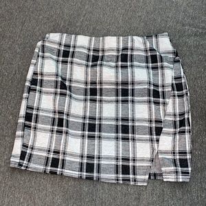 Plaid Skirt